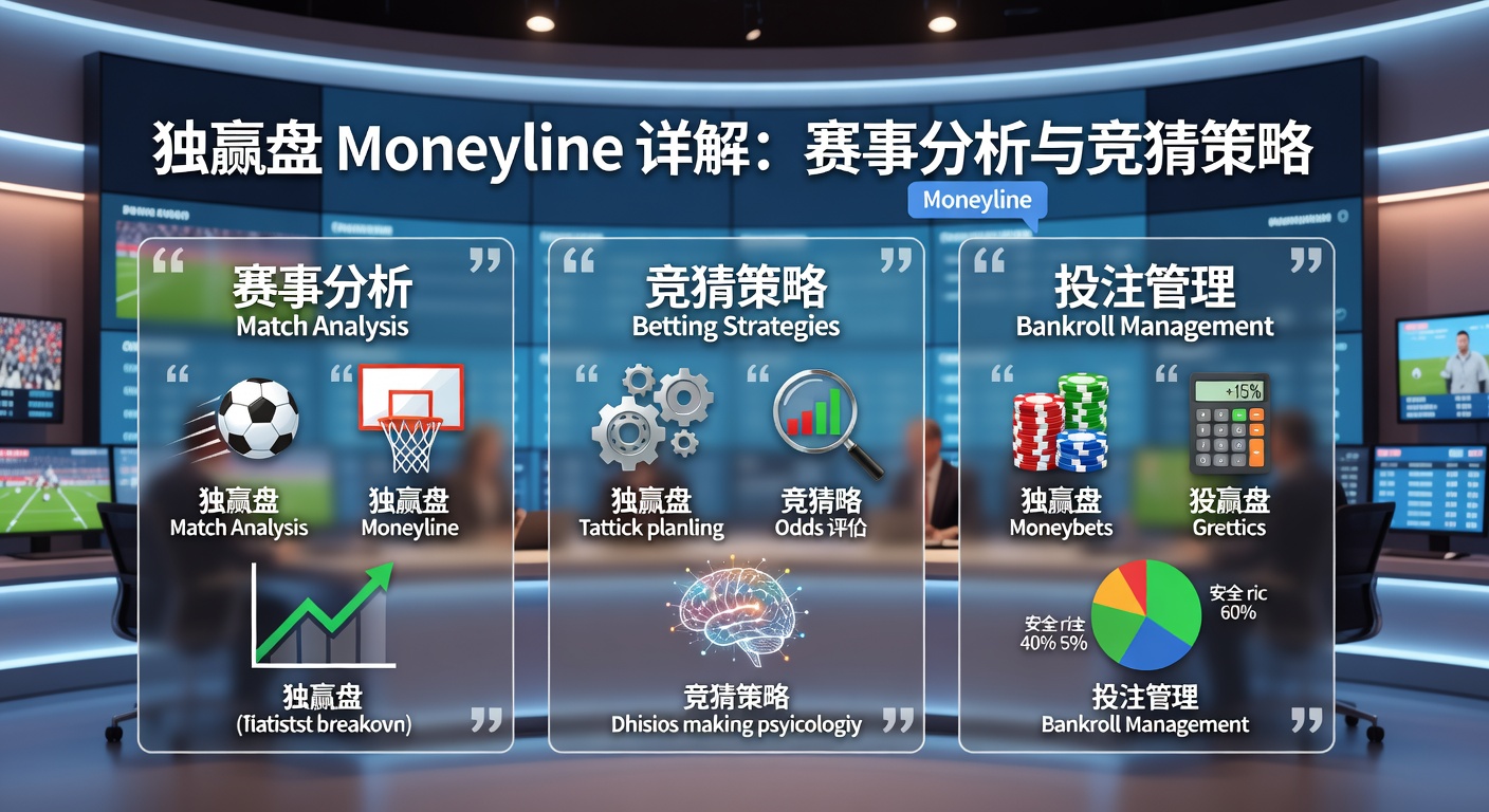 独赢盘 Moneyline 详解：赛事分析技巧