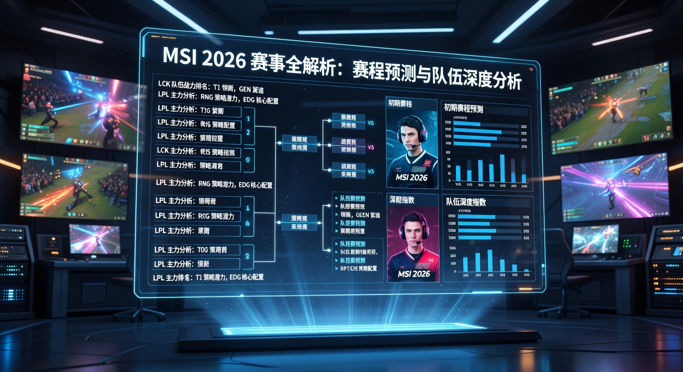 MSI 2026 赛事分析：战队预测+竞猜策略