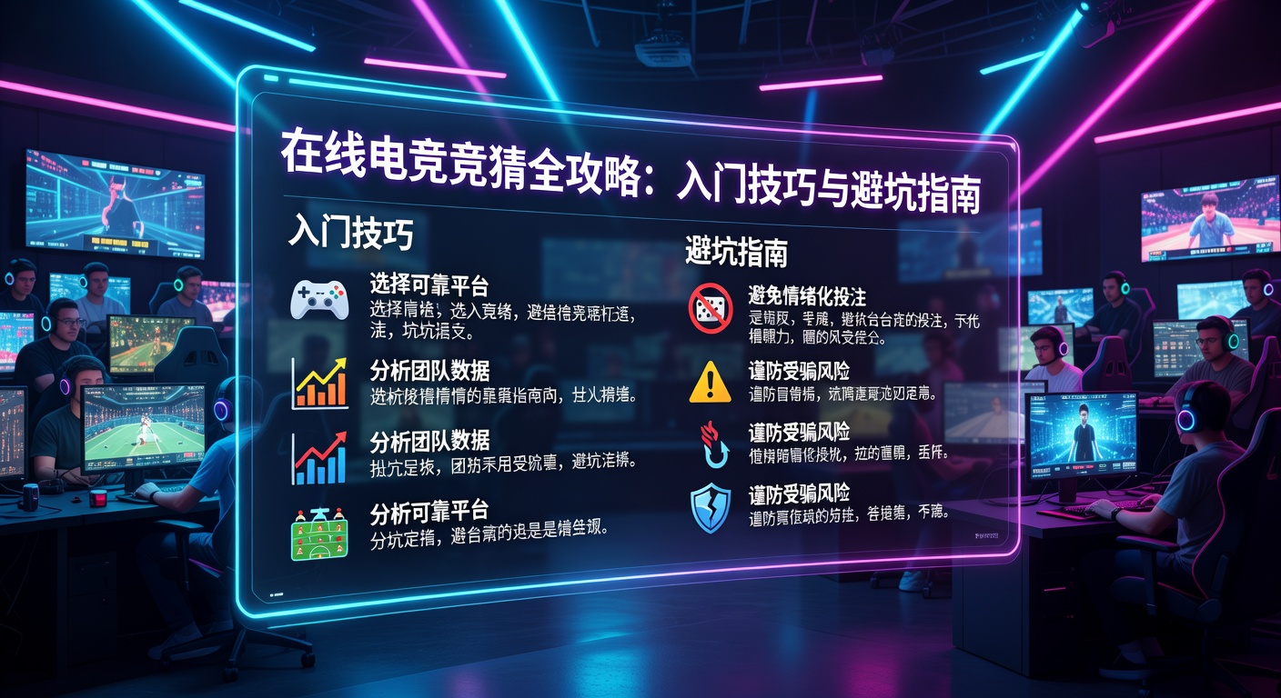 在线电竞竞猜指南：避坑技巧与赛事分析