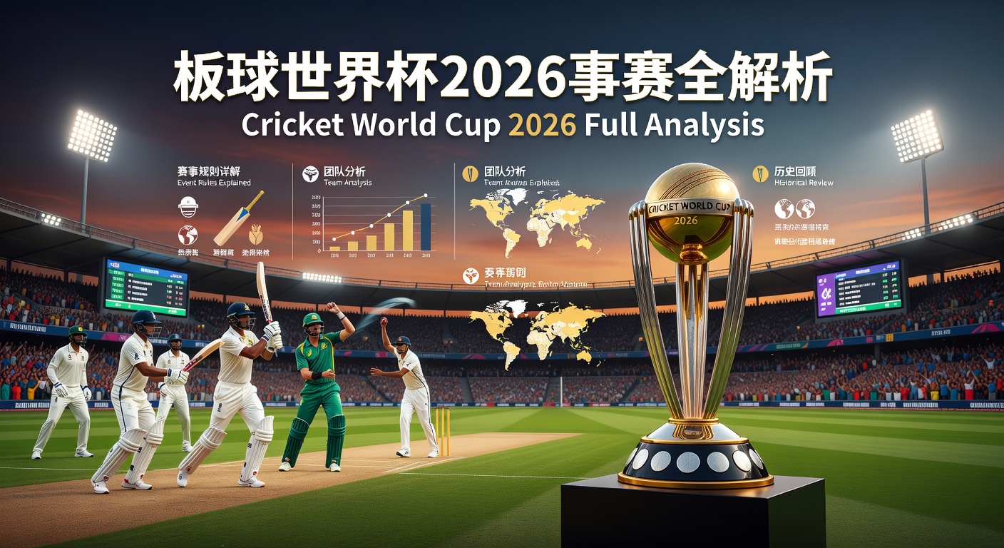 板球世界杯2026赛事分析与竞猜指南