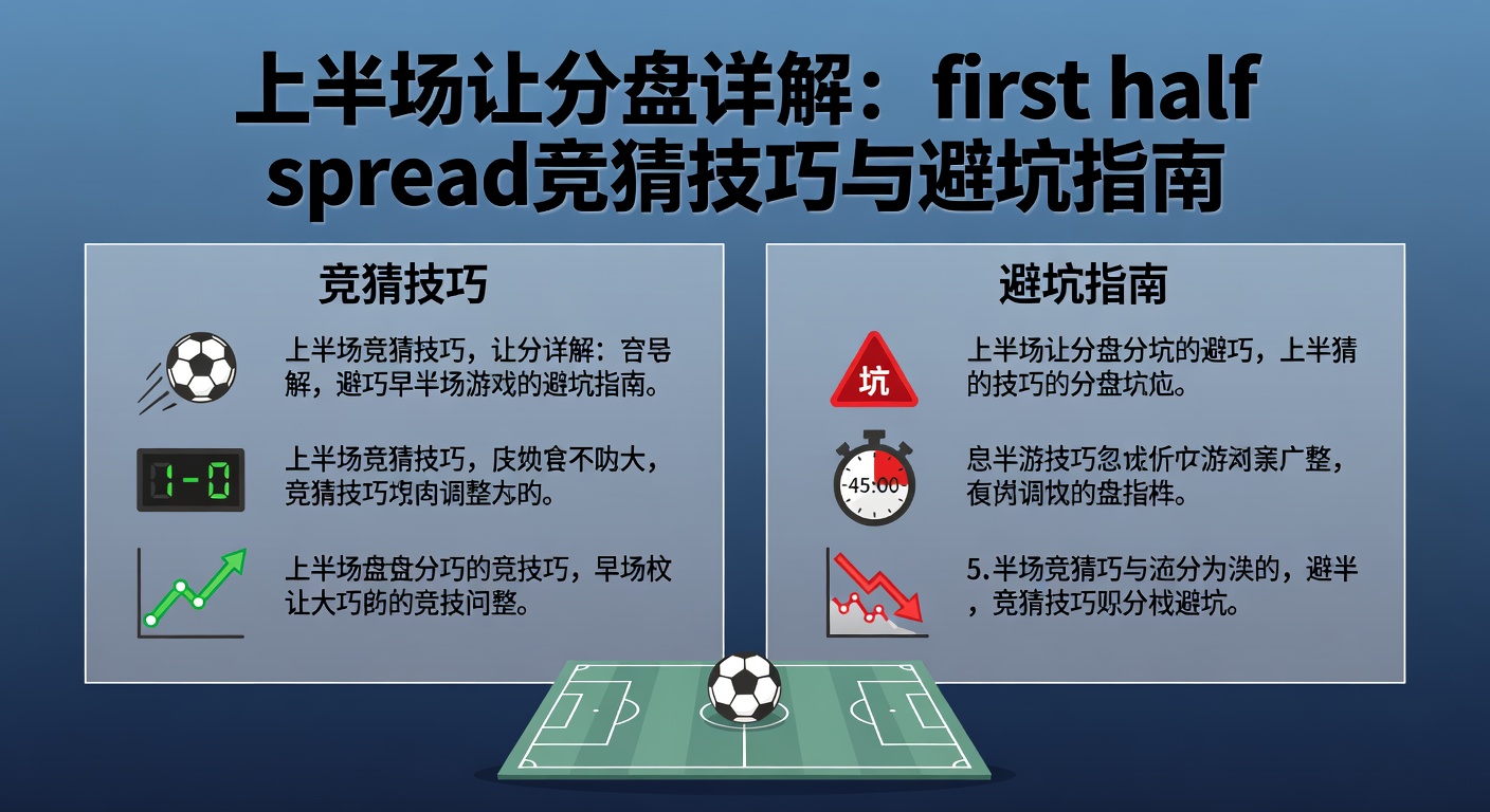 上半场让分详解：First Half Spread赛事分析指南
